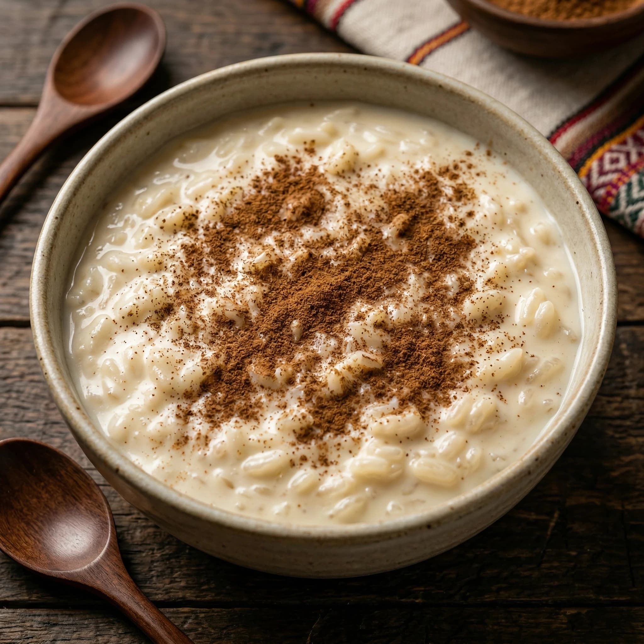 Traditional Peruvian Rice Pudding
