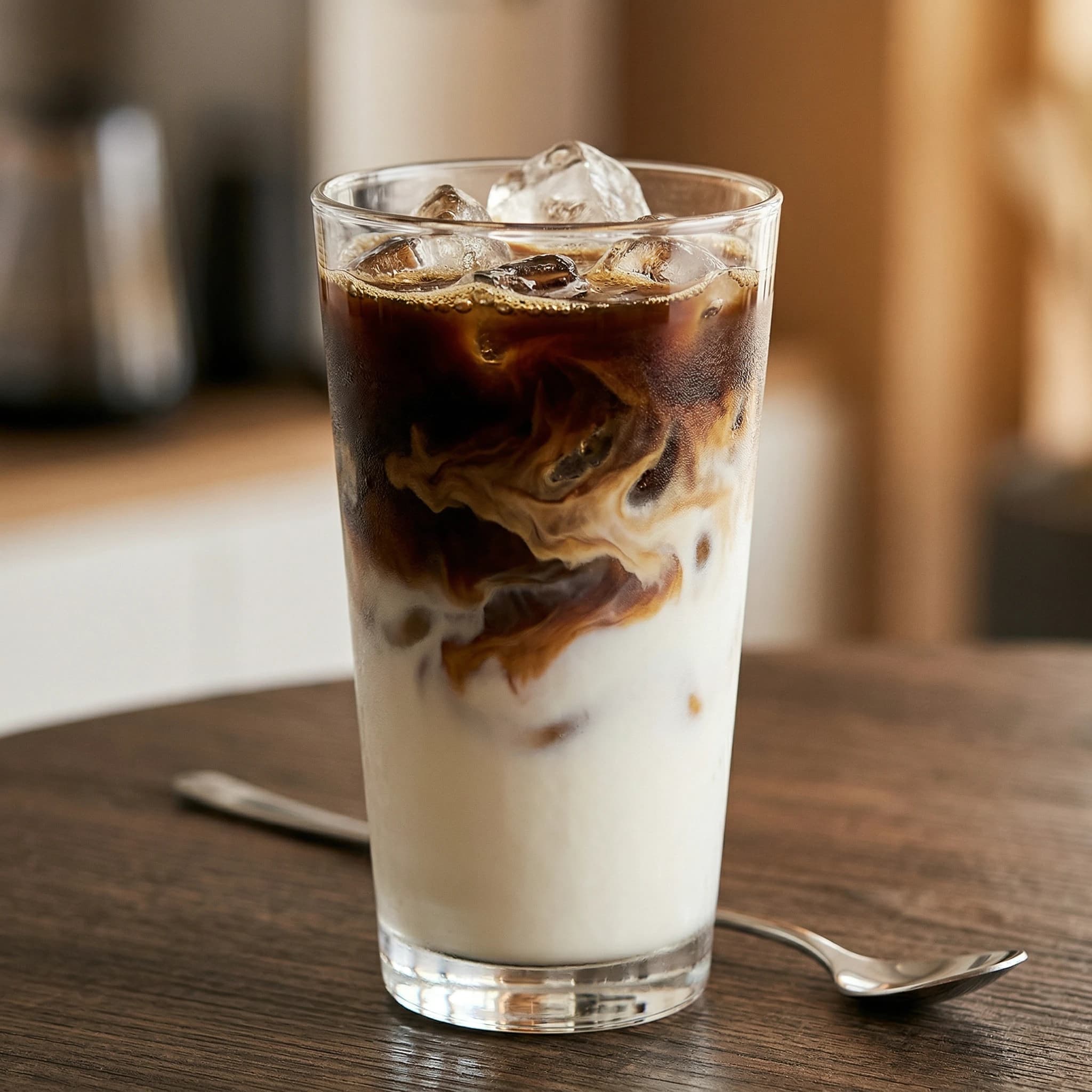 Iced Coffee With Milk