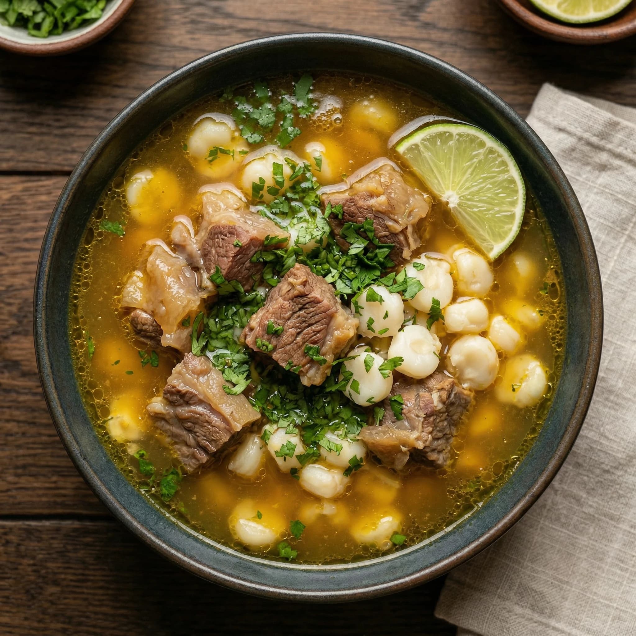 Peruvian Beef Trotter Soup