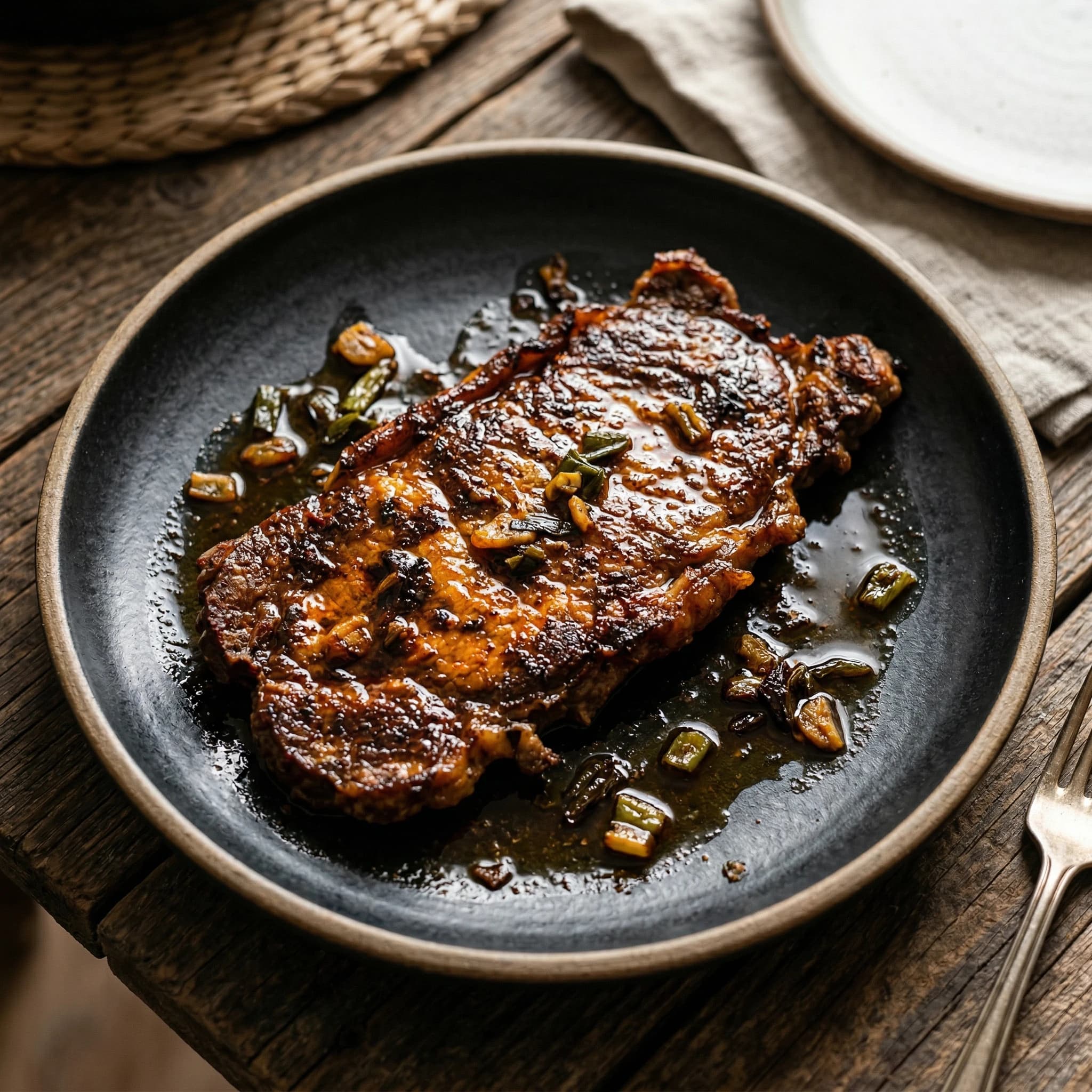 Seasoned Beef Steaks