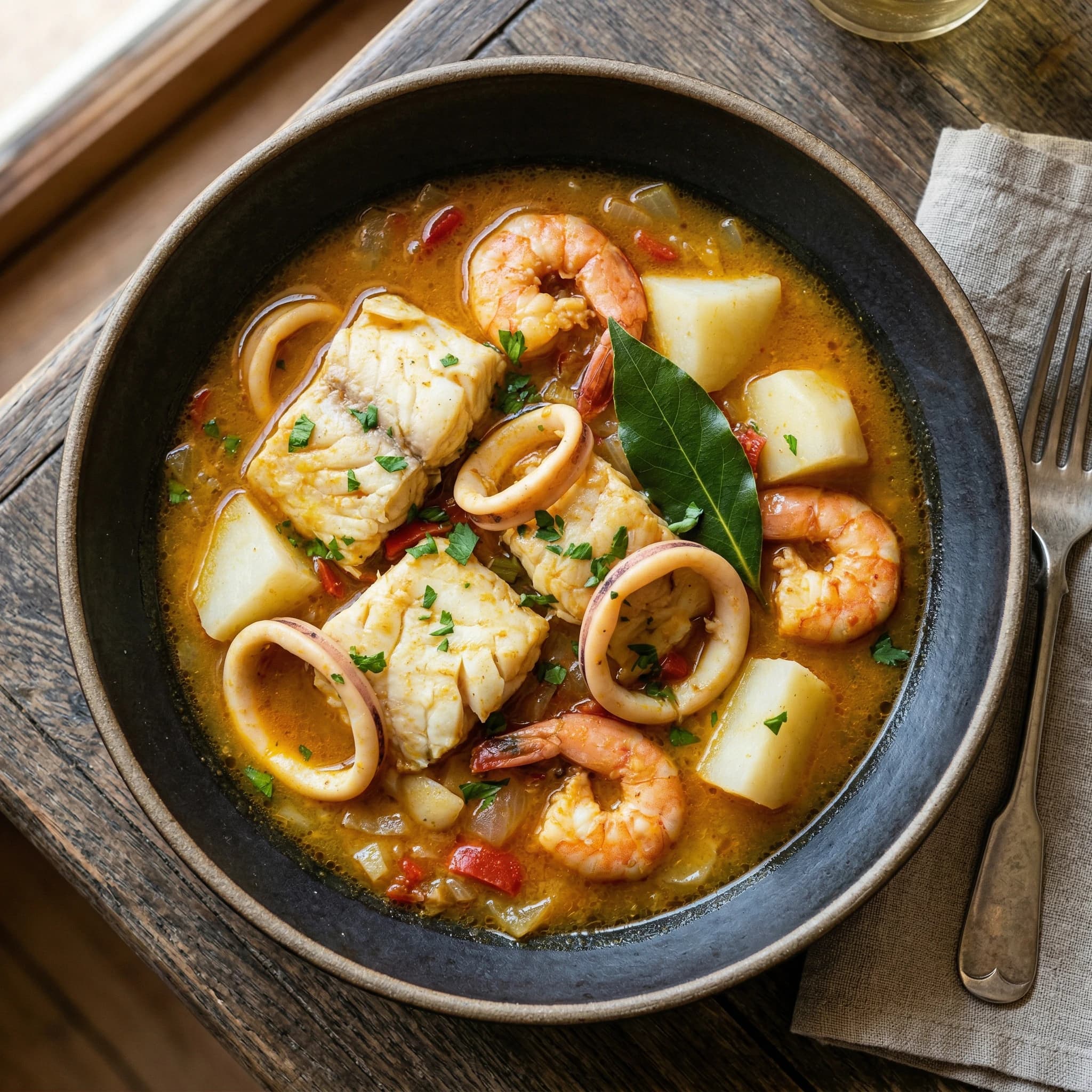 Mediterranean Fish Cazuela
