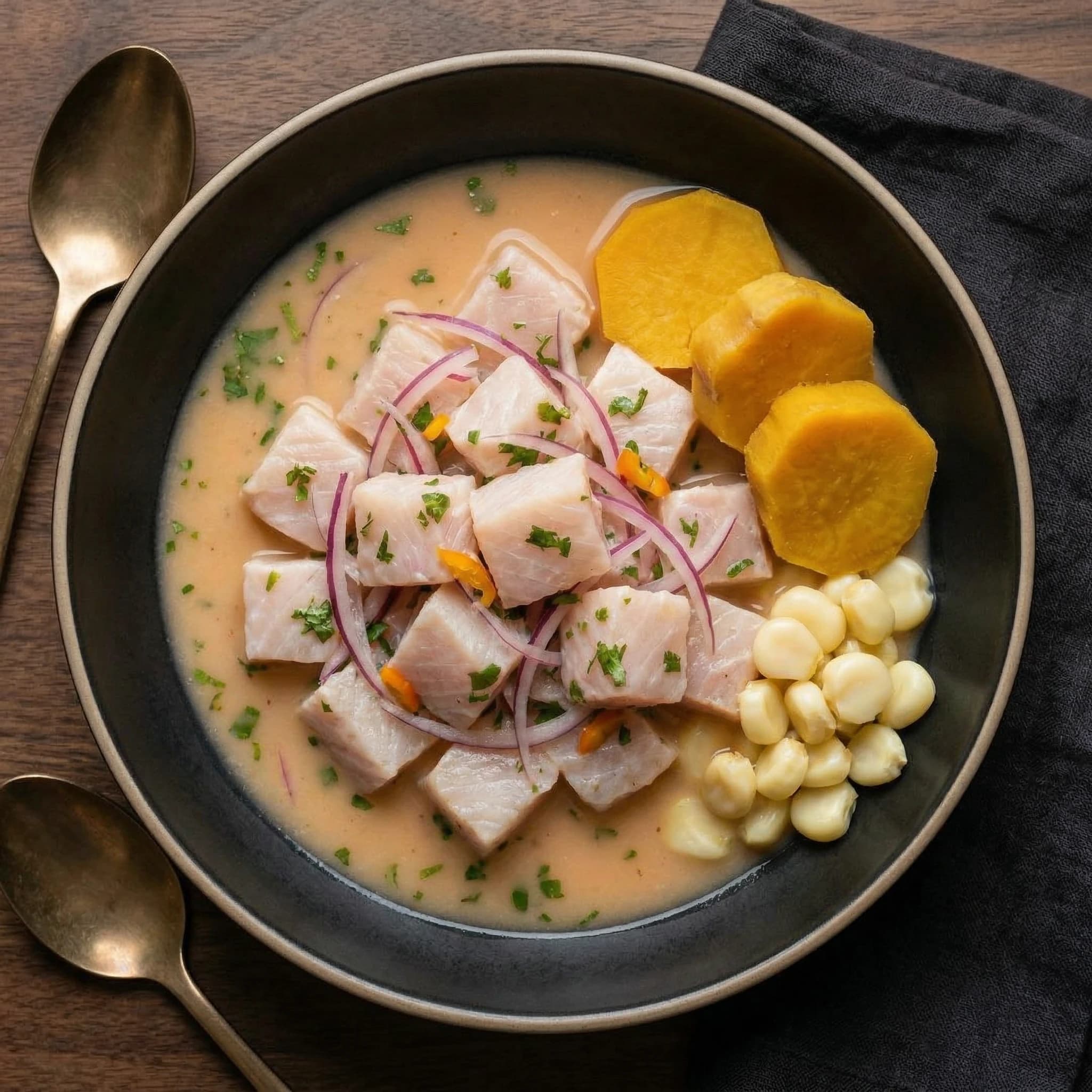 Ceviche de camu camu