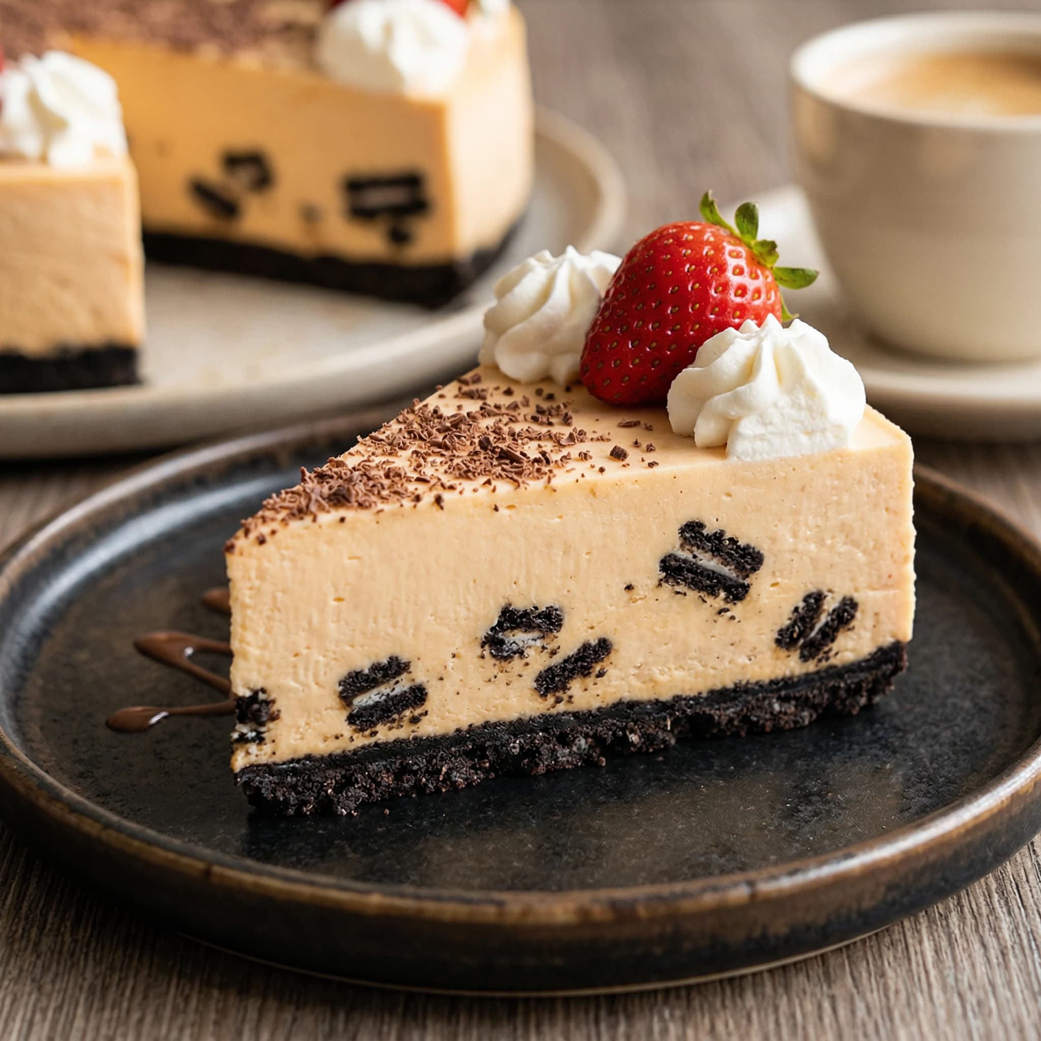 Lúcuma And Oreo Cheesecake