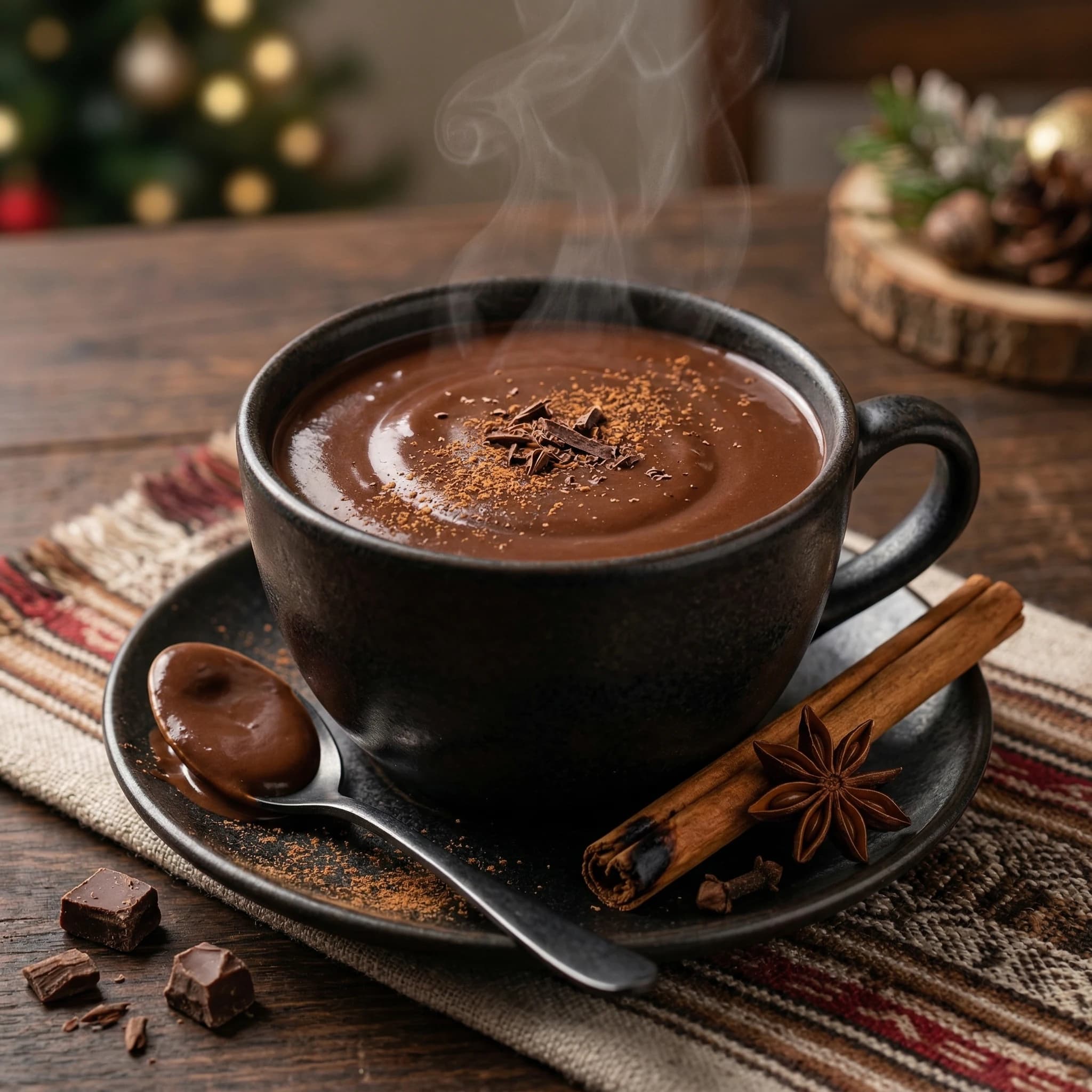 Peruvian Christmas Hot Chocolate