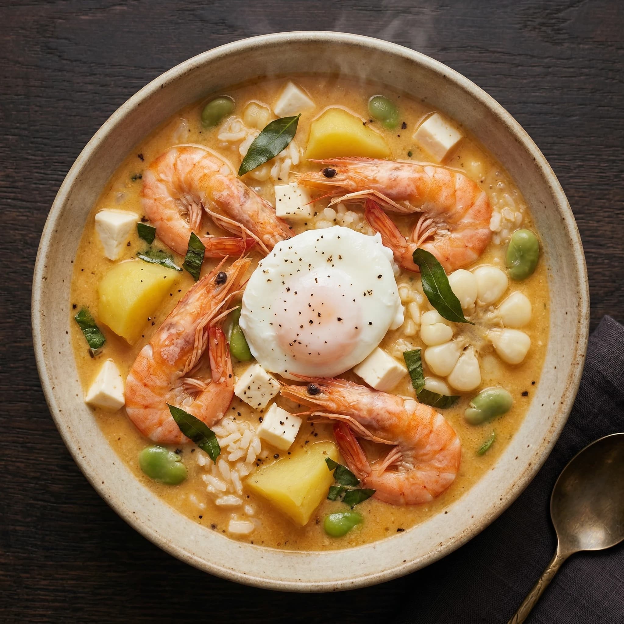 Peruvian Shrimp Chupe