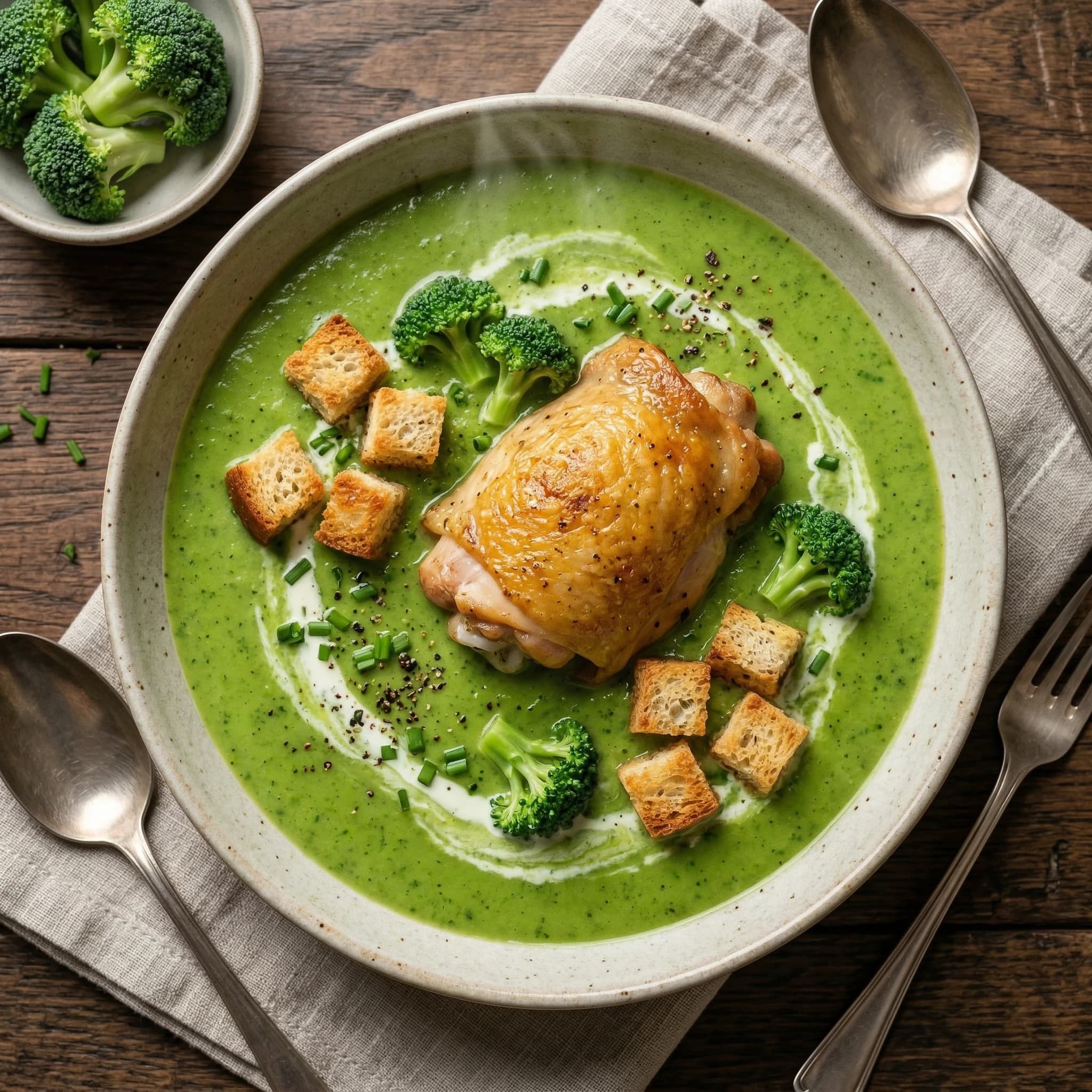 Cream of Broccoli Soup