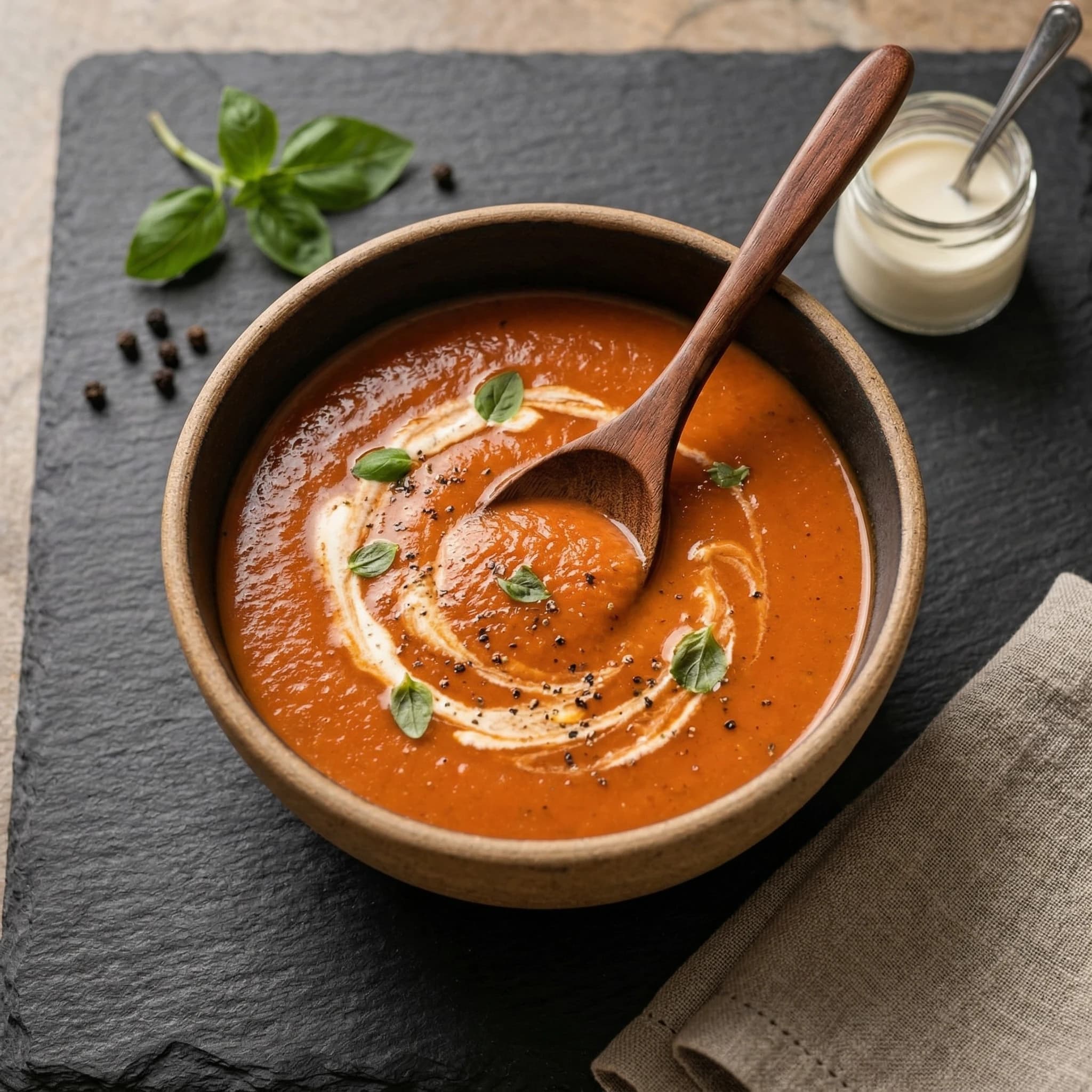 Homemade Tomato Cream Soup