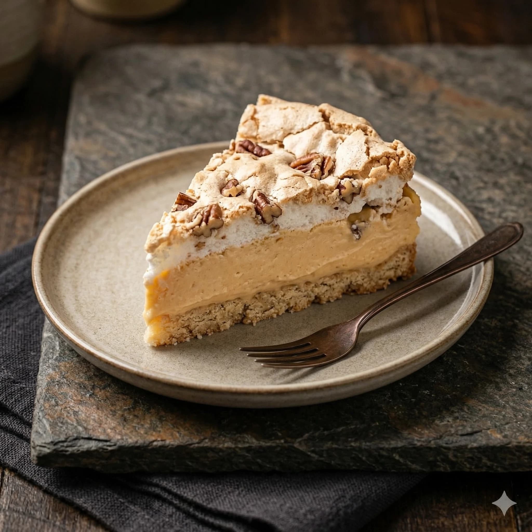 Lúcuma Crunch Dessert