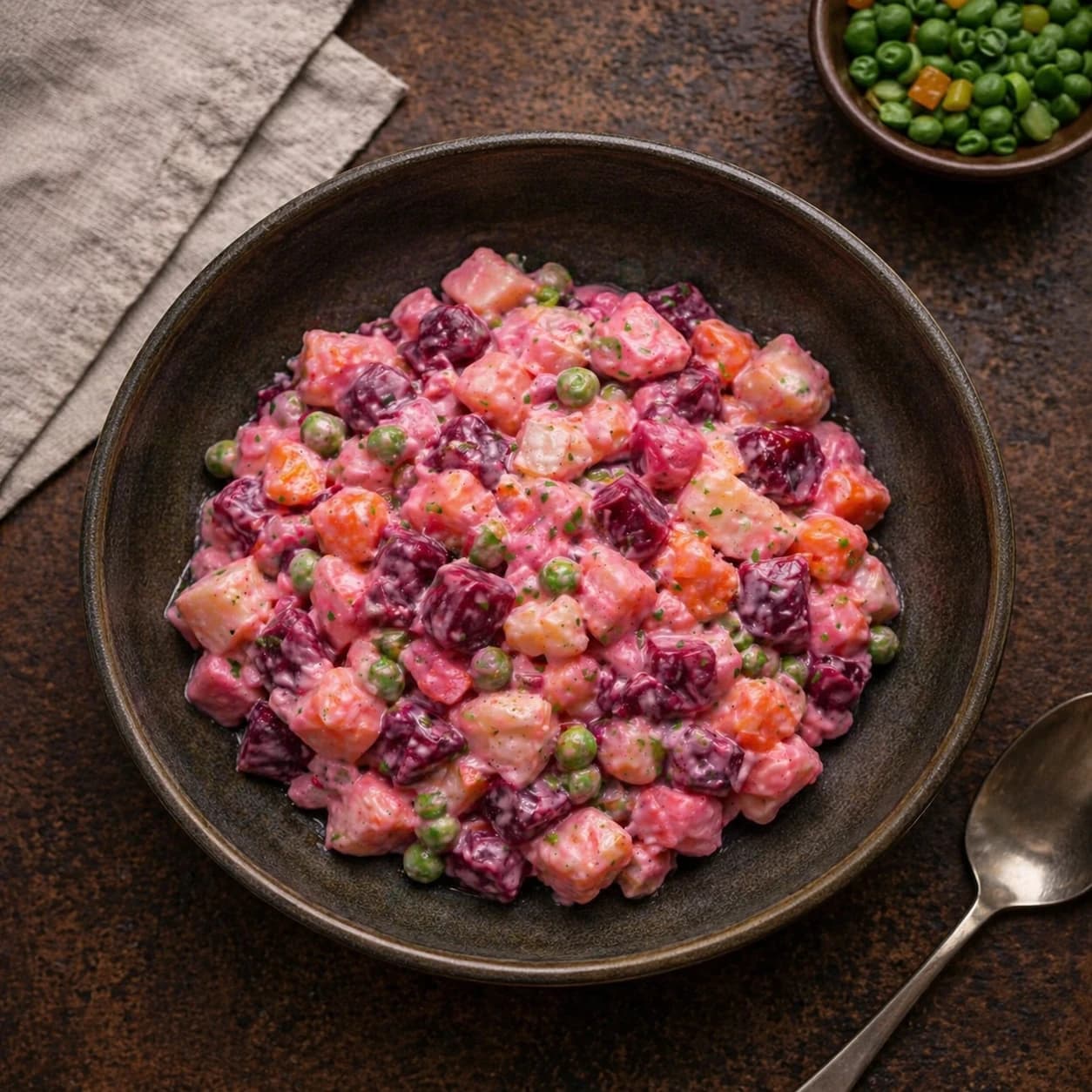 Cooked Mixed Vegetable Salad