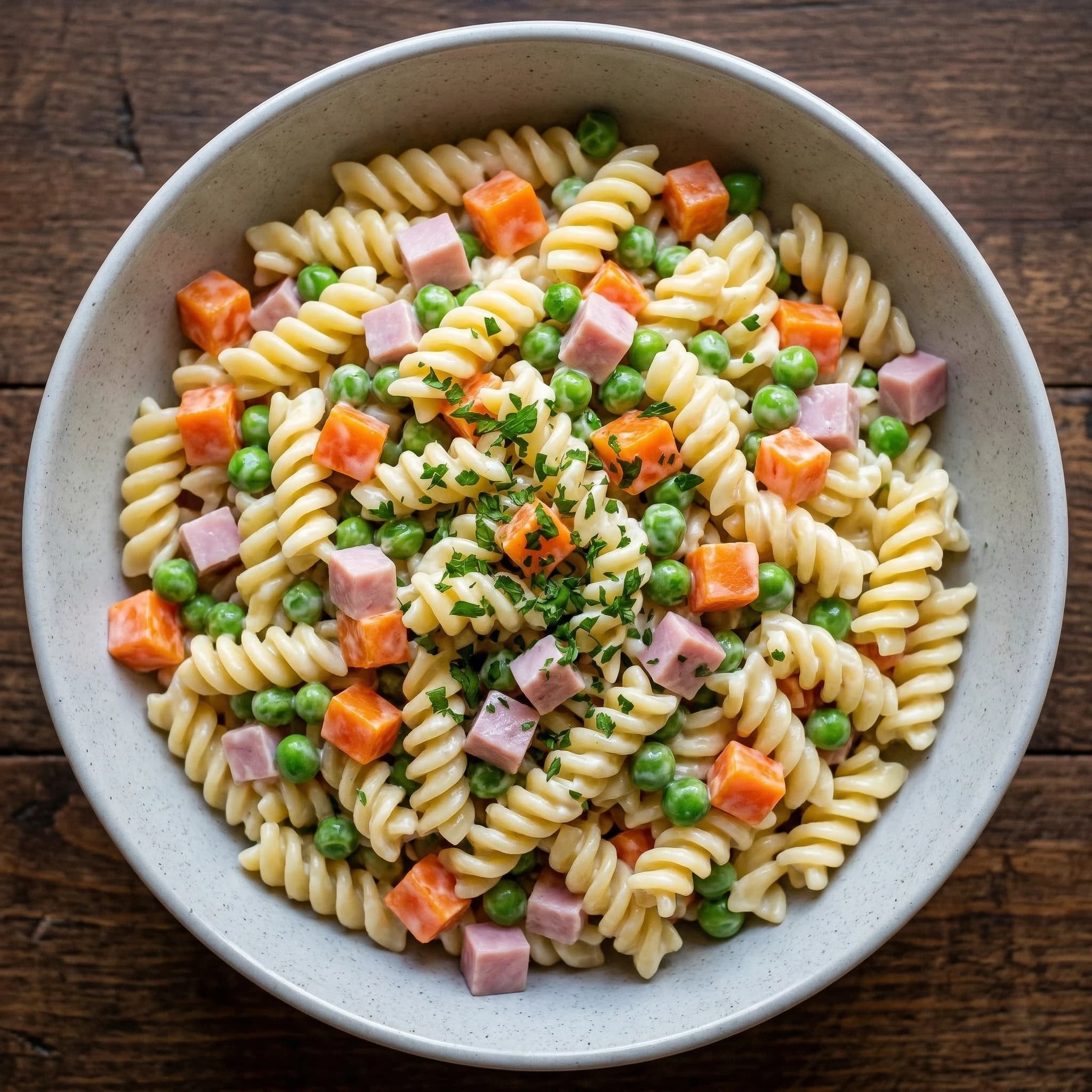 Peruvian Creamy Pasta Salad