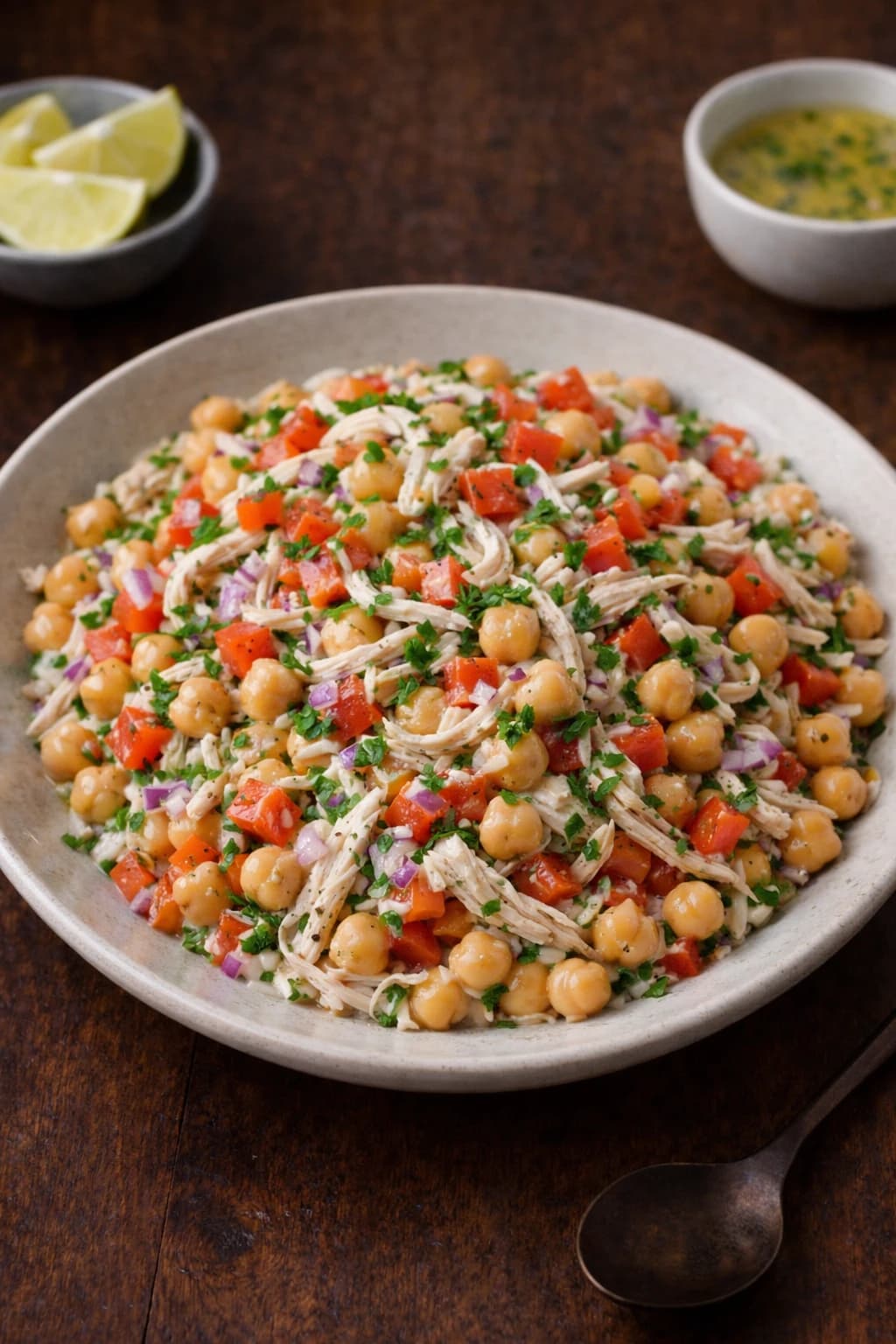 Chickpea and Chicken Salad