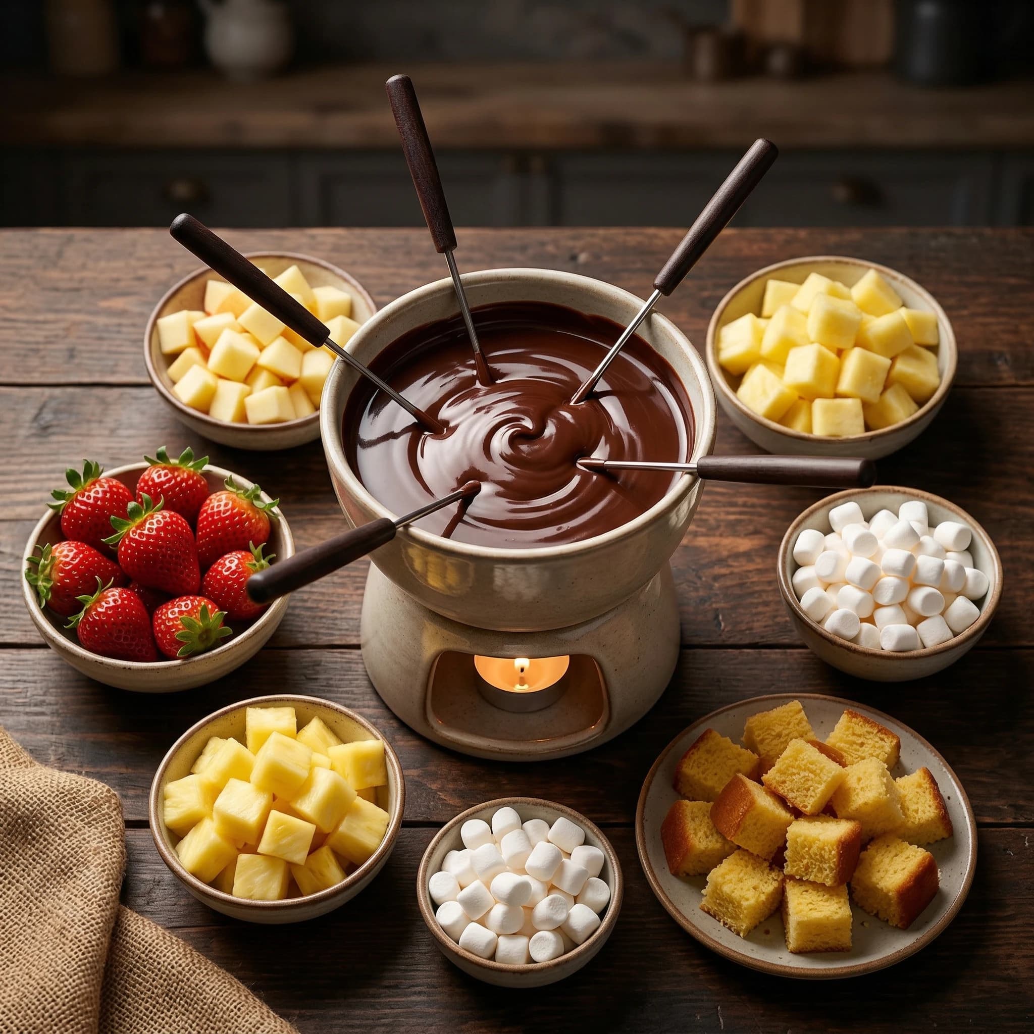 Fondue De Chocolate