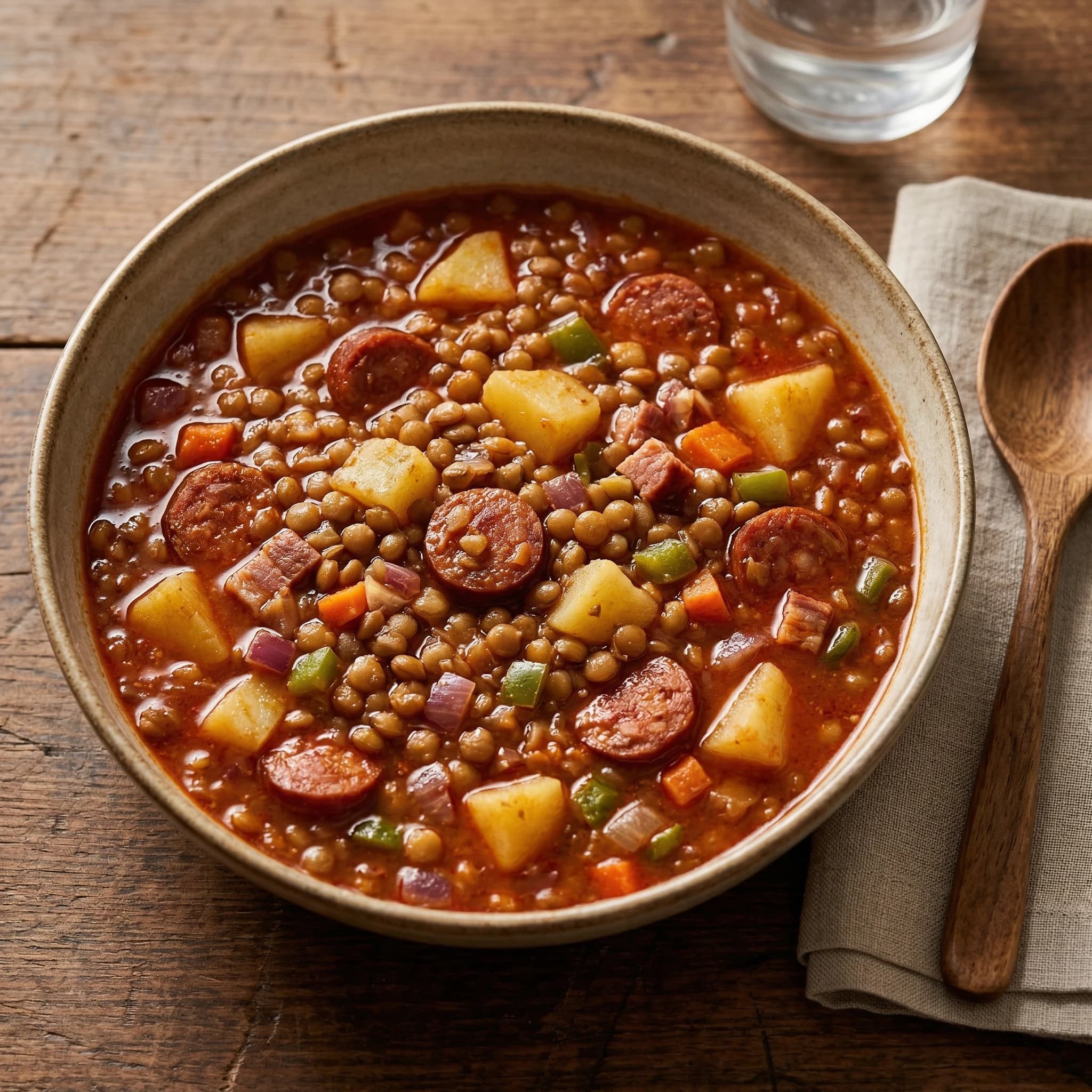 Stewed Lentils