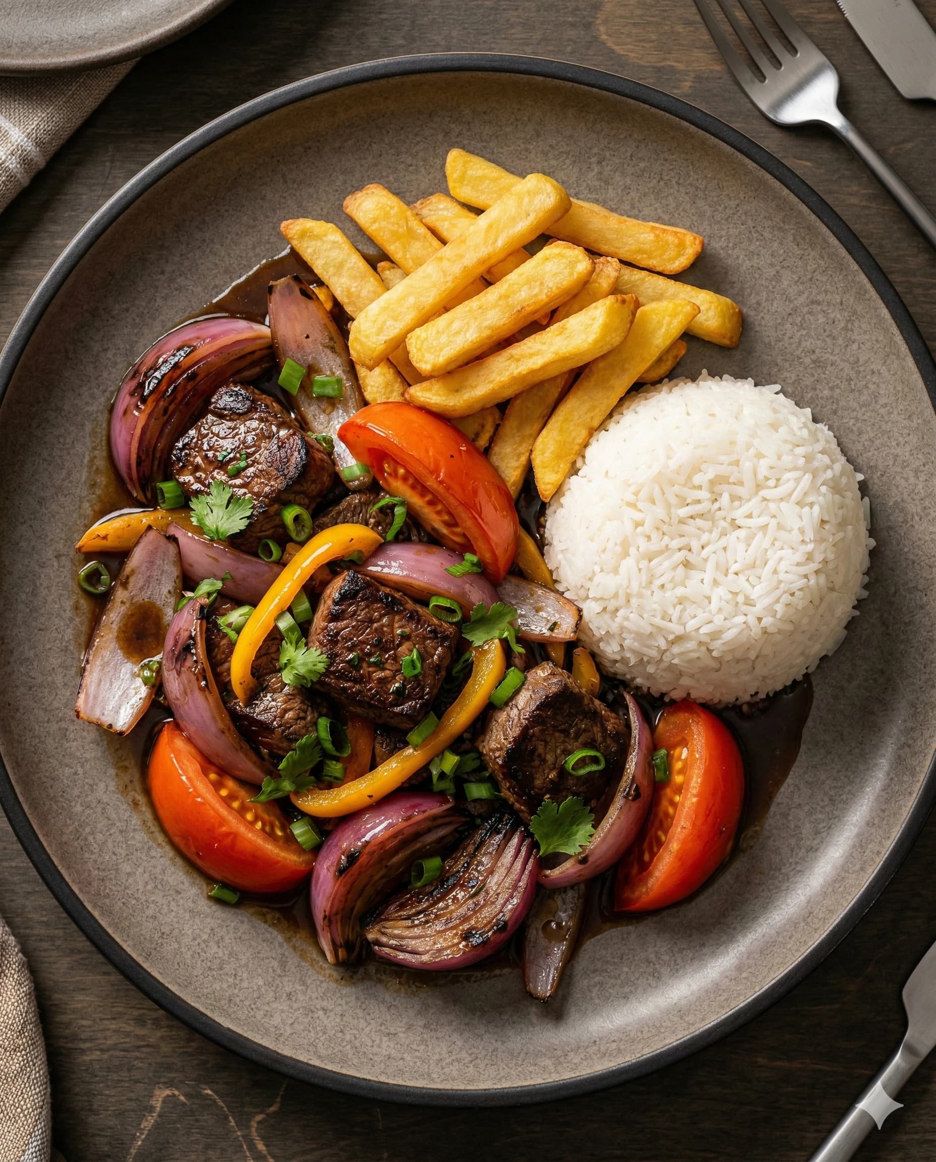 Peruvian Lomo Saltado