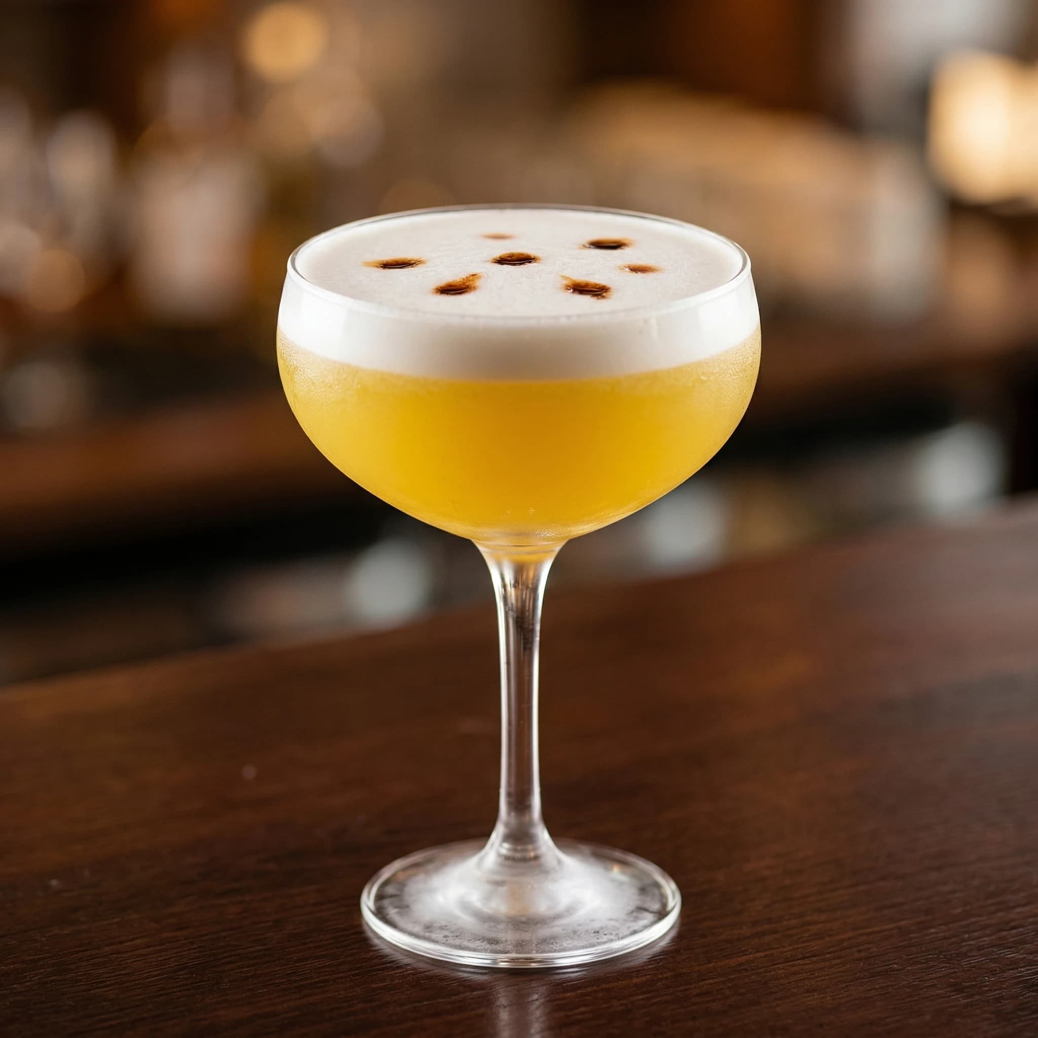 Passion Fruit Pisco Sour