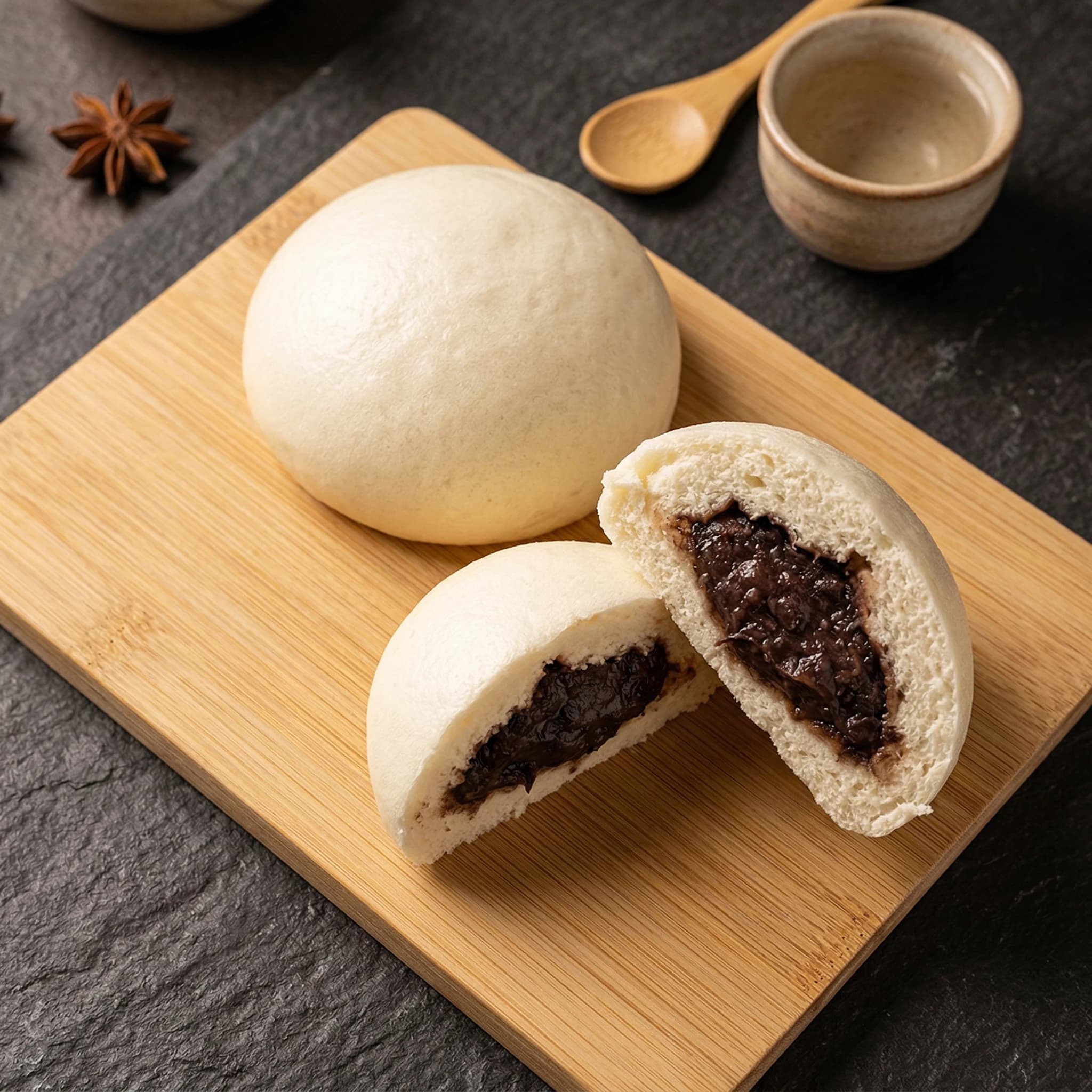 Min Pao Dulce Con Frejol Colado