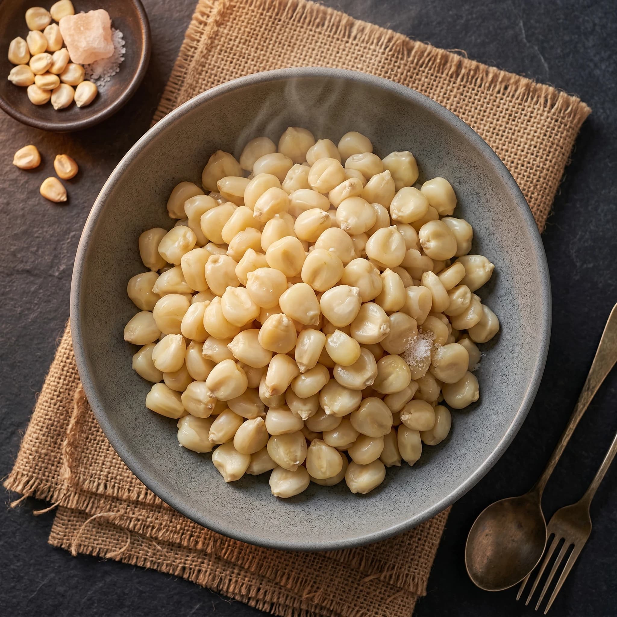 Boiled Peruvian Mote Corn