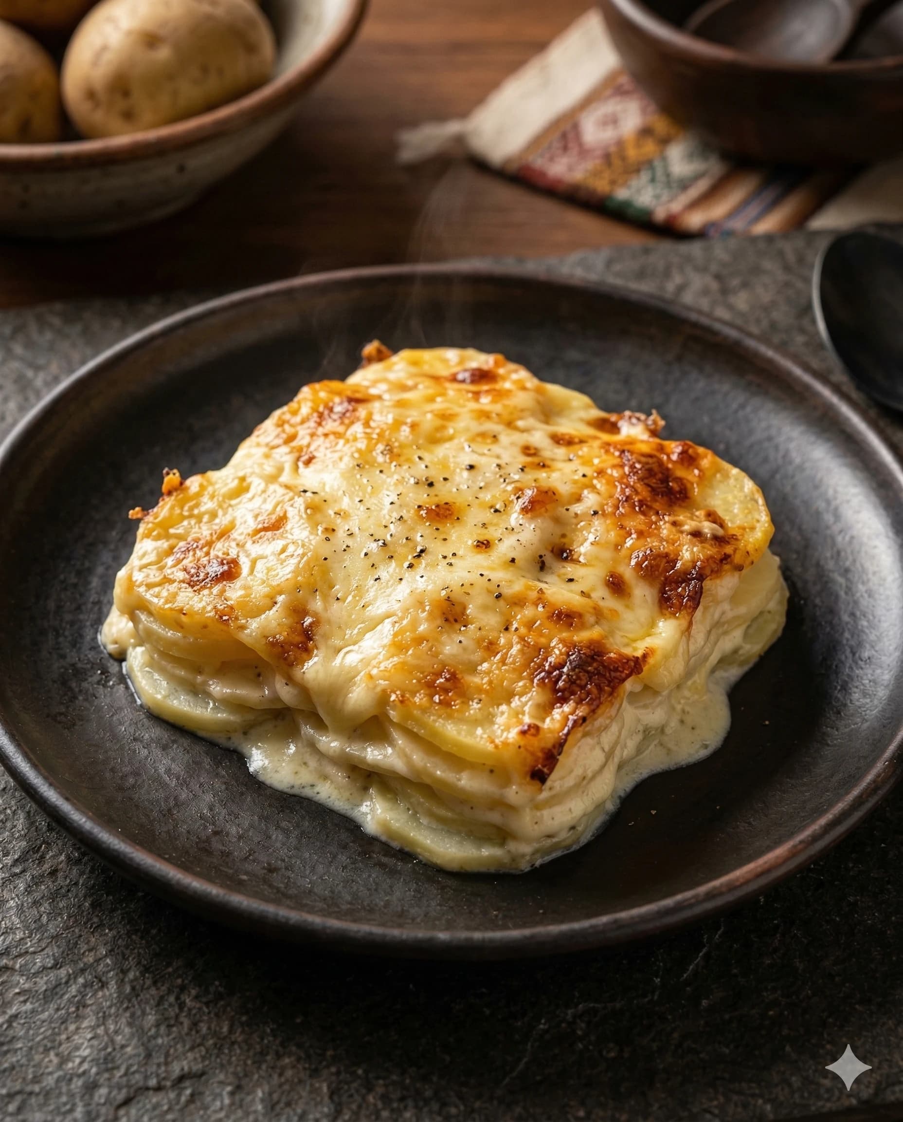 Cheesy Potato Gratin