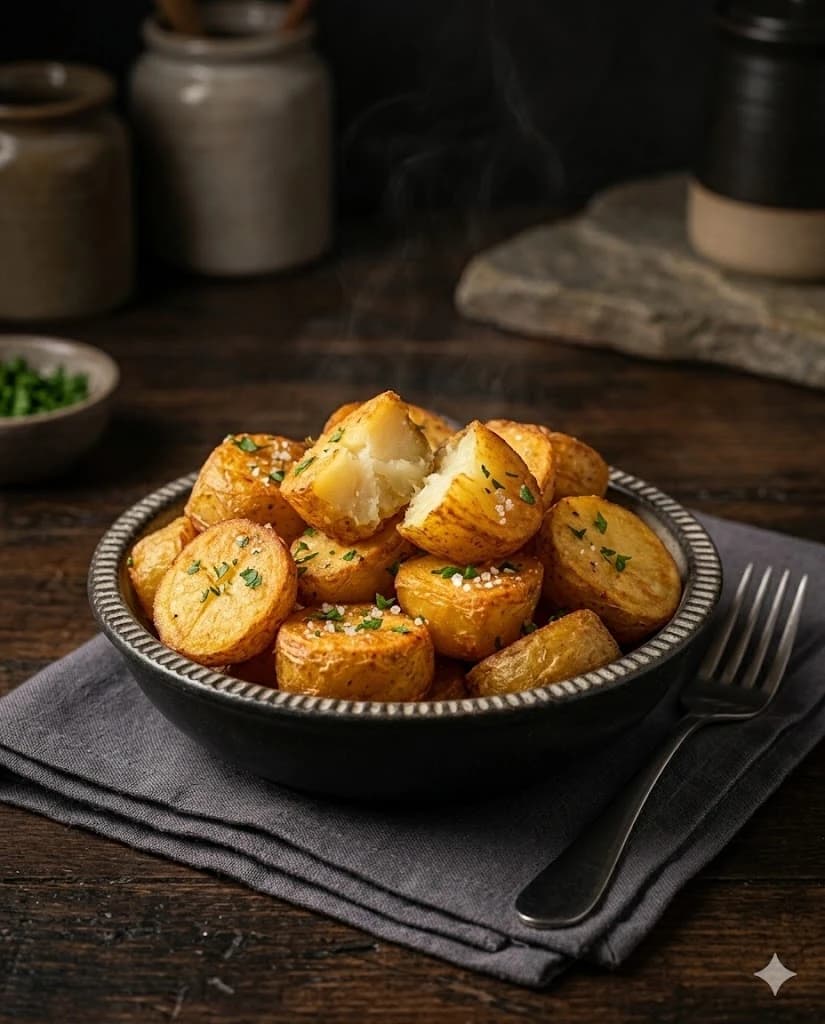 Golden Pan-Fried Potatoes