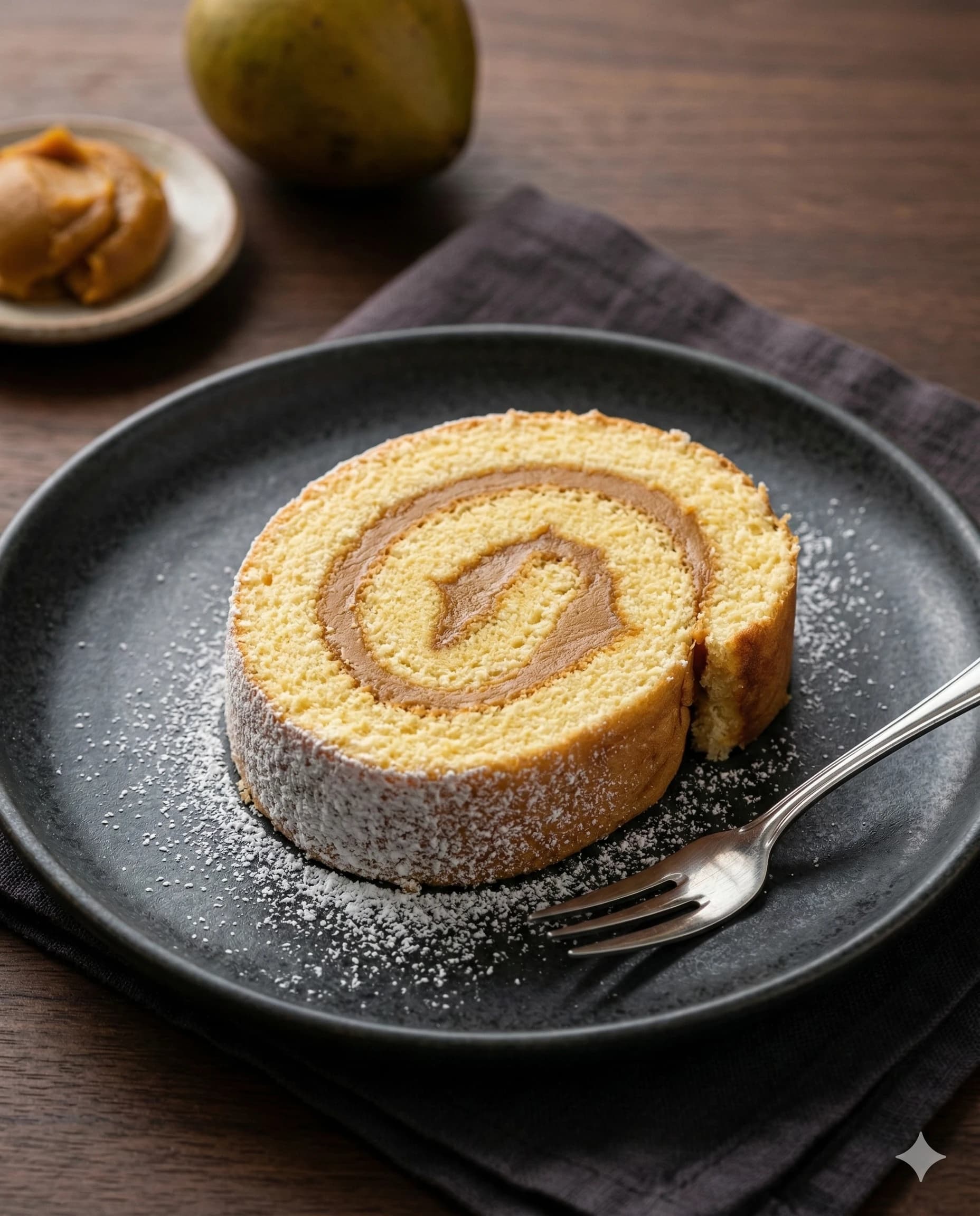 Lucuma Sponge Roll