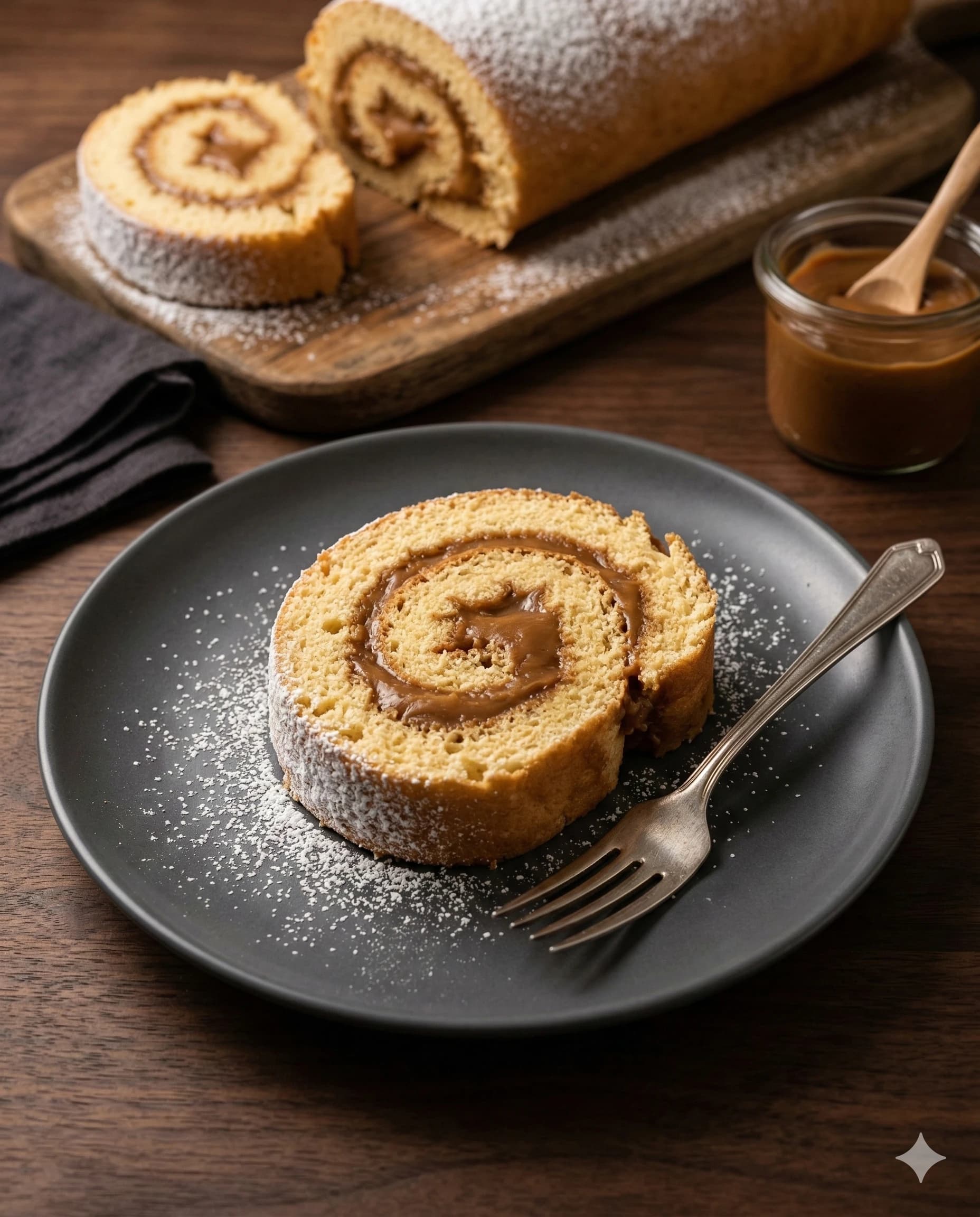 Peruvian Manjarblanco Swiss Roll