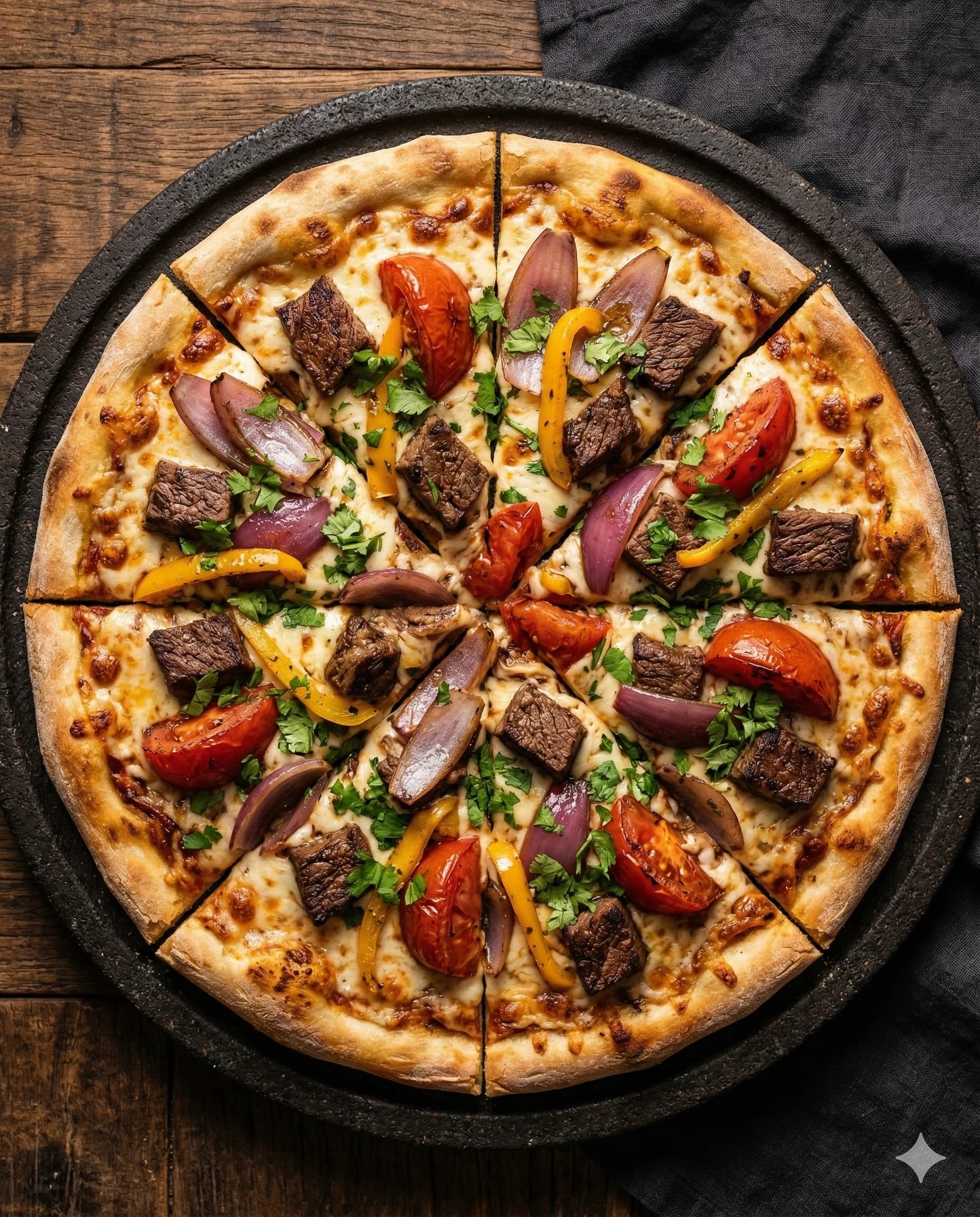 Lomo Saltado Pizza