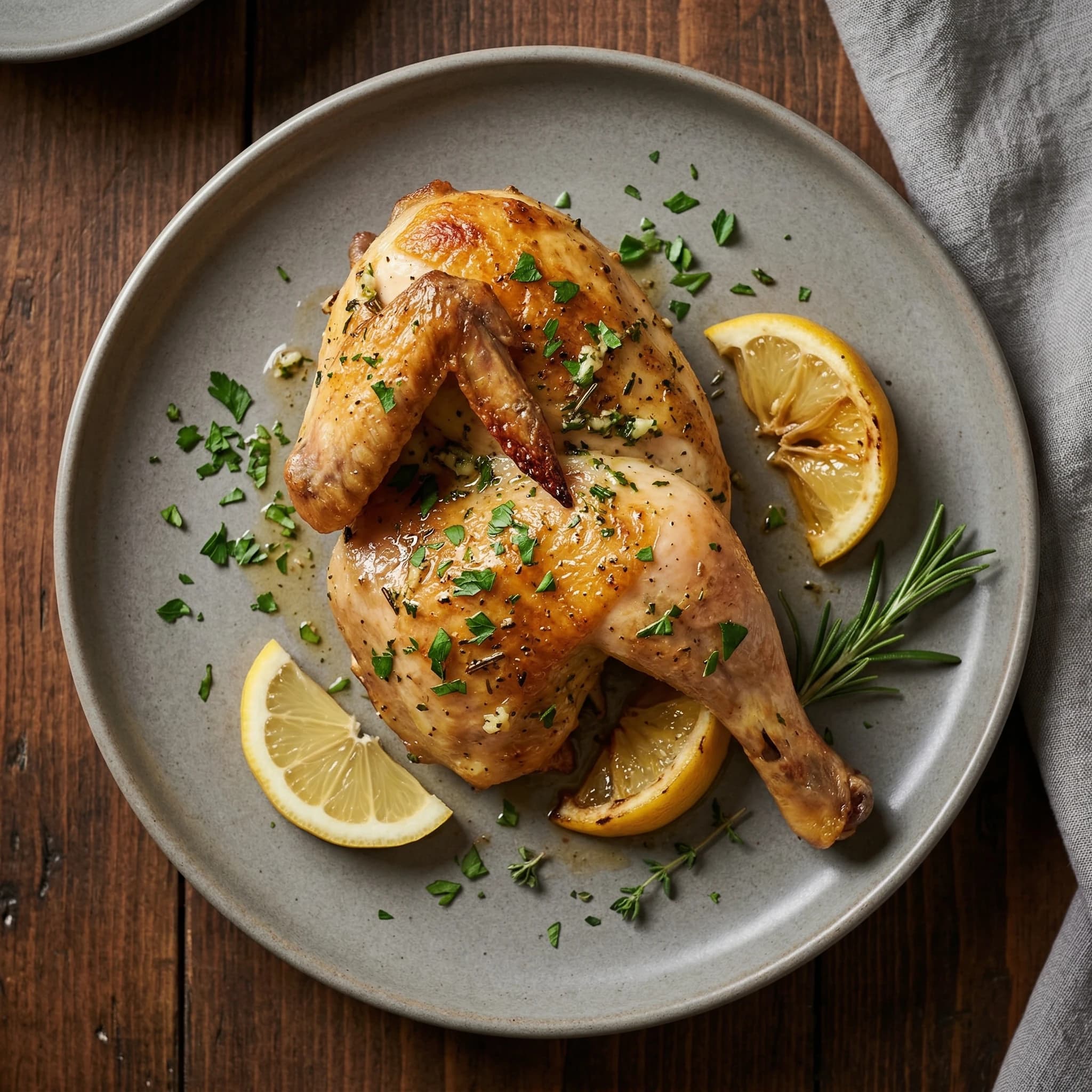 Pollo Asado con Hierbas