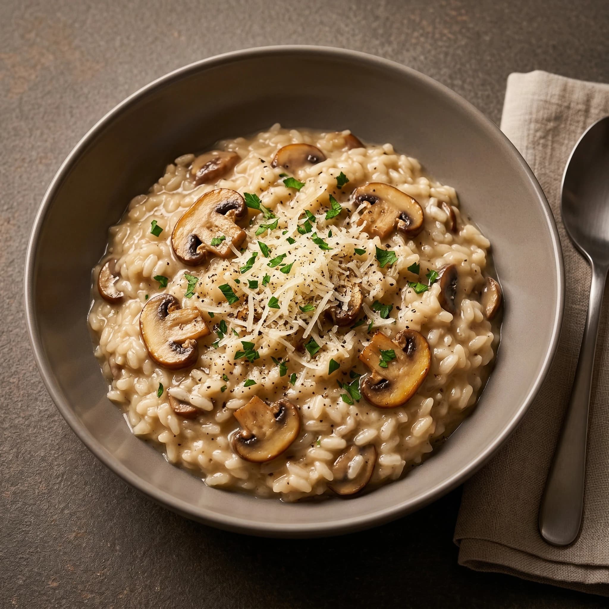 Mushroom Risotto