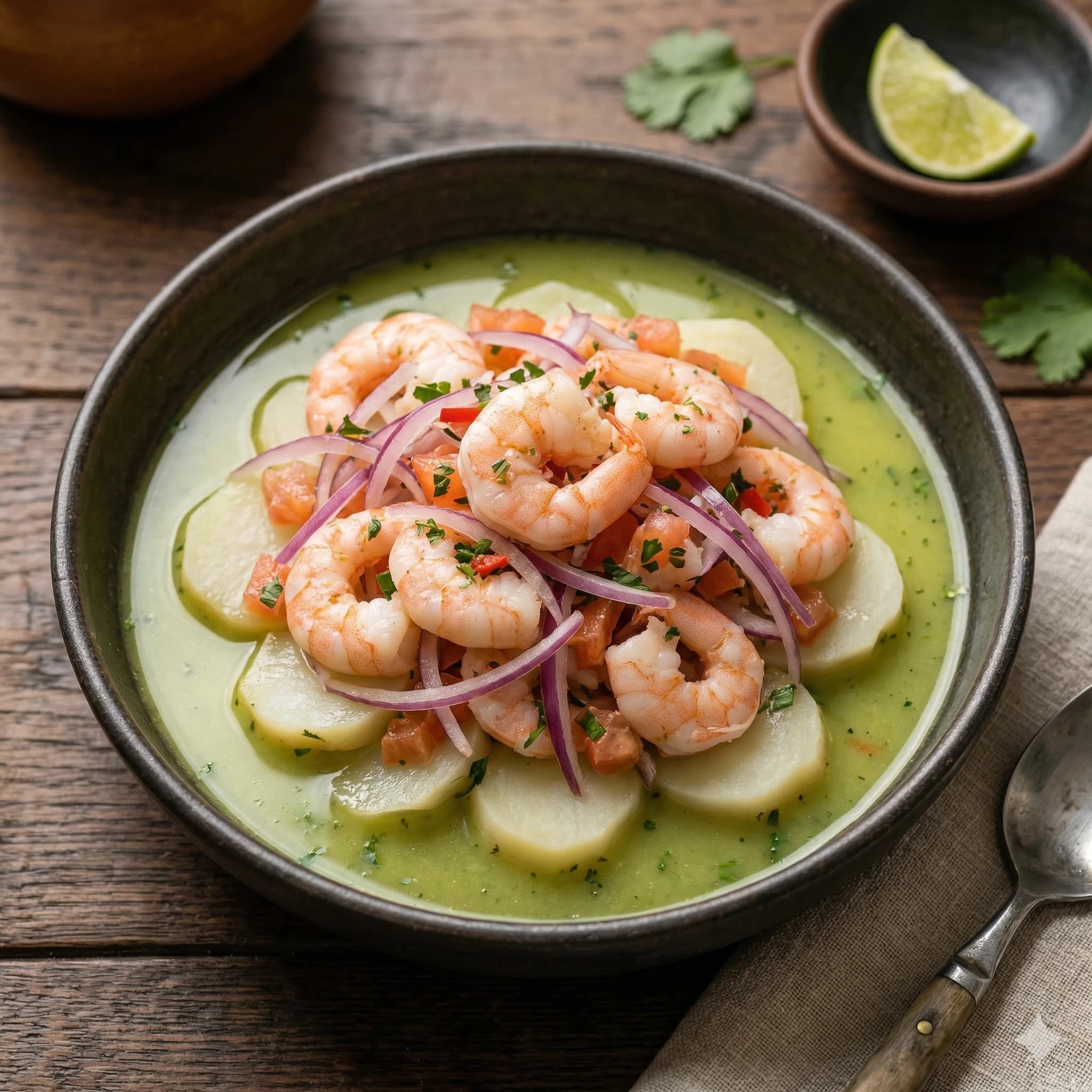 Arequipa-Style Shrimp Sivinche