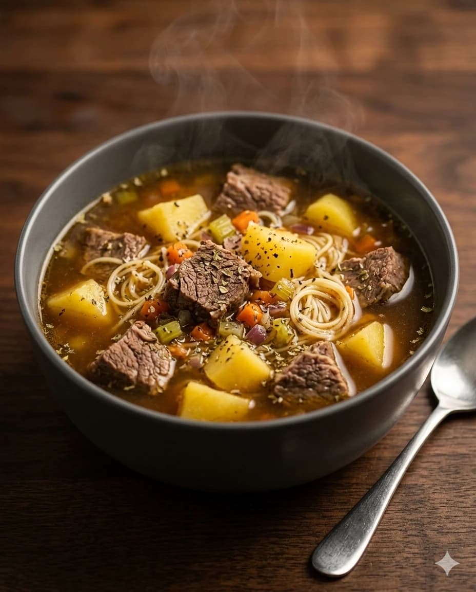 Peruvian Beef Broth Soup
